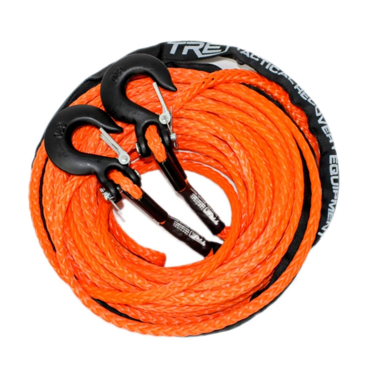 3/8 Winch Rope Extensions - 20,000 lb. Breaking Strength - Available in Many Lengths (Winch Rope Color: Silver, Winch Rope Length: 50 ft.)